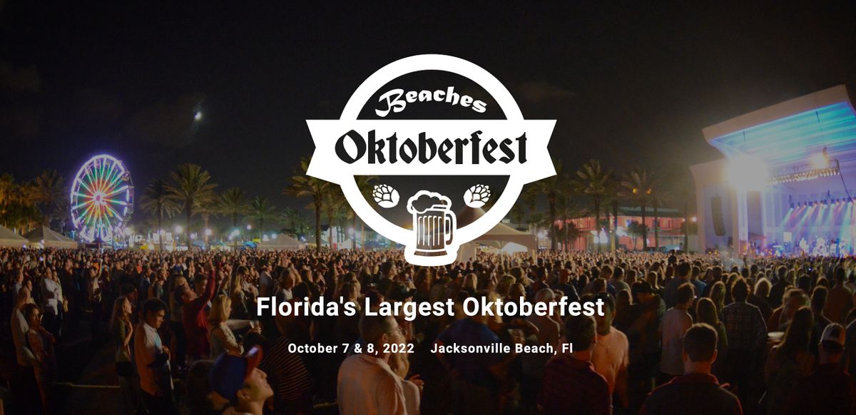 2025 Beaches Oktoberfest Seawalk Pavilion, Jacksonville Beach, FL