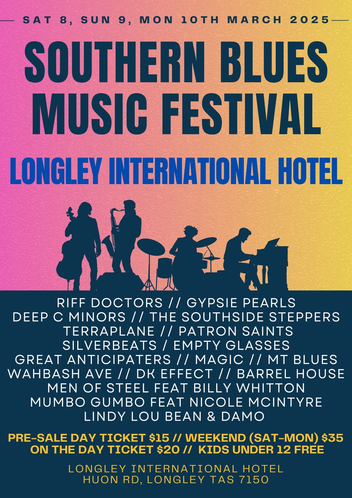 Southern Blues Music Festival Longley International Hotel, Kingston