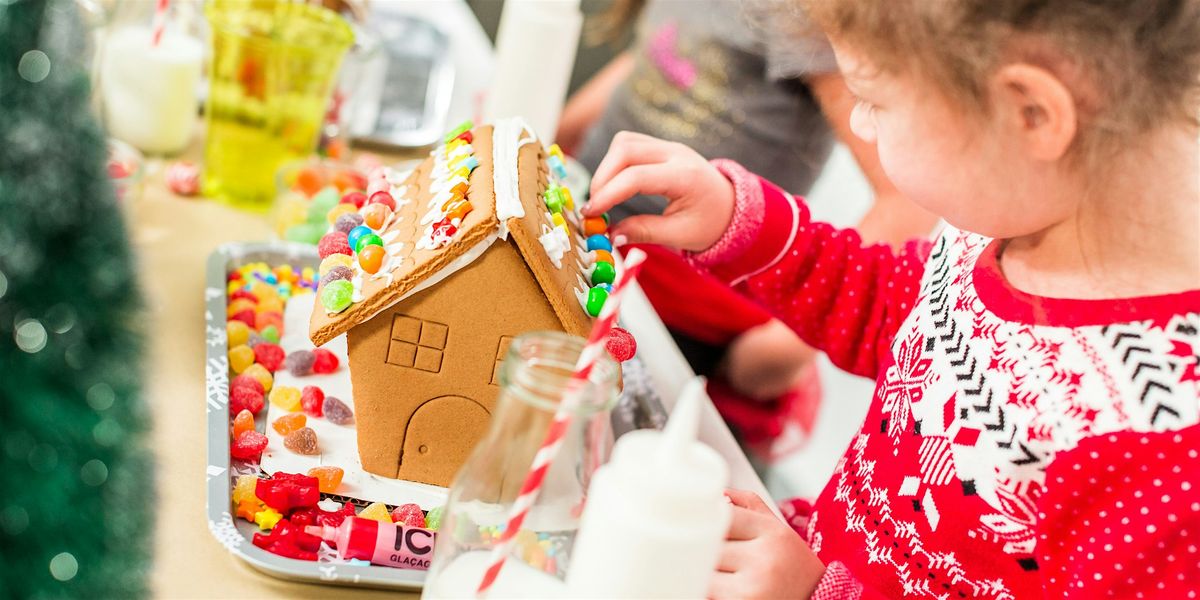 \u2728 Gingerbread House Decorating with Santa at Pocono Organics! \u2728