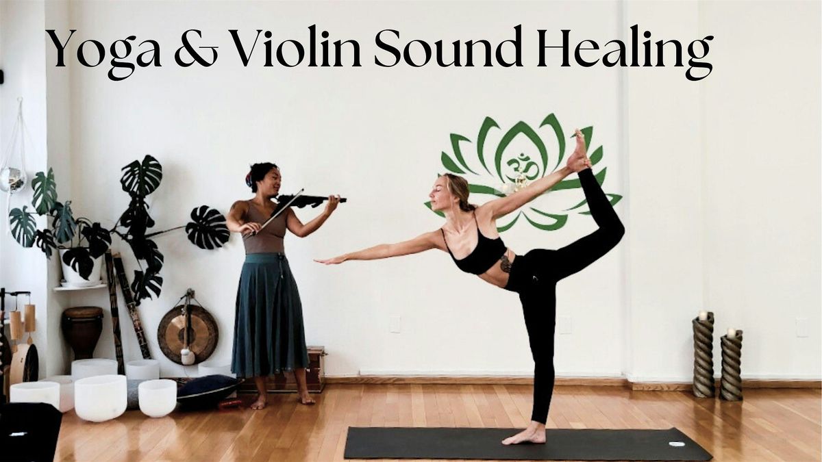 Full Moon, Candlelight Yoga Flow & Violin Sound Healing Class | Glow ...