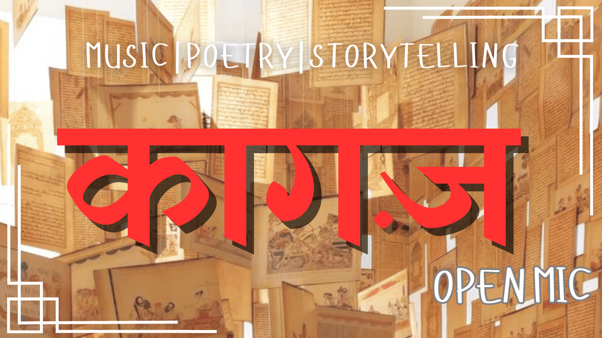 Pune Open Mic - Kagaj