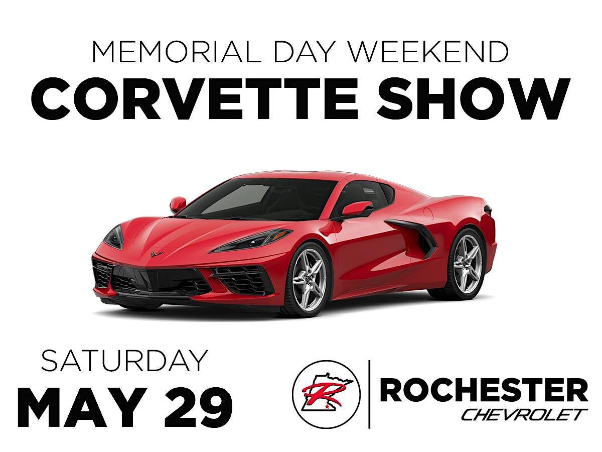 Memorial Day Weekend Corvette Show Rochester Chevrolet Cadillac May