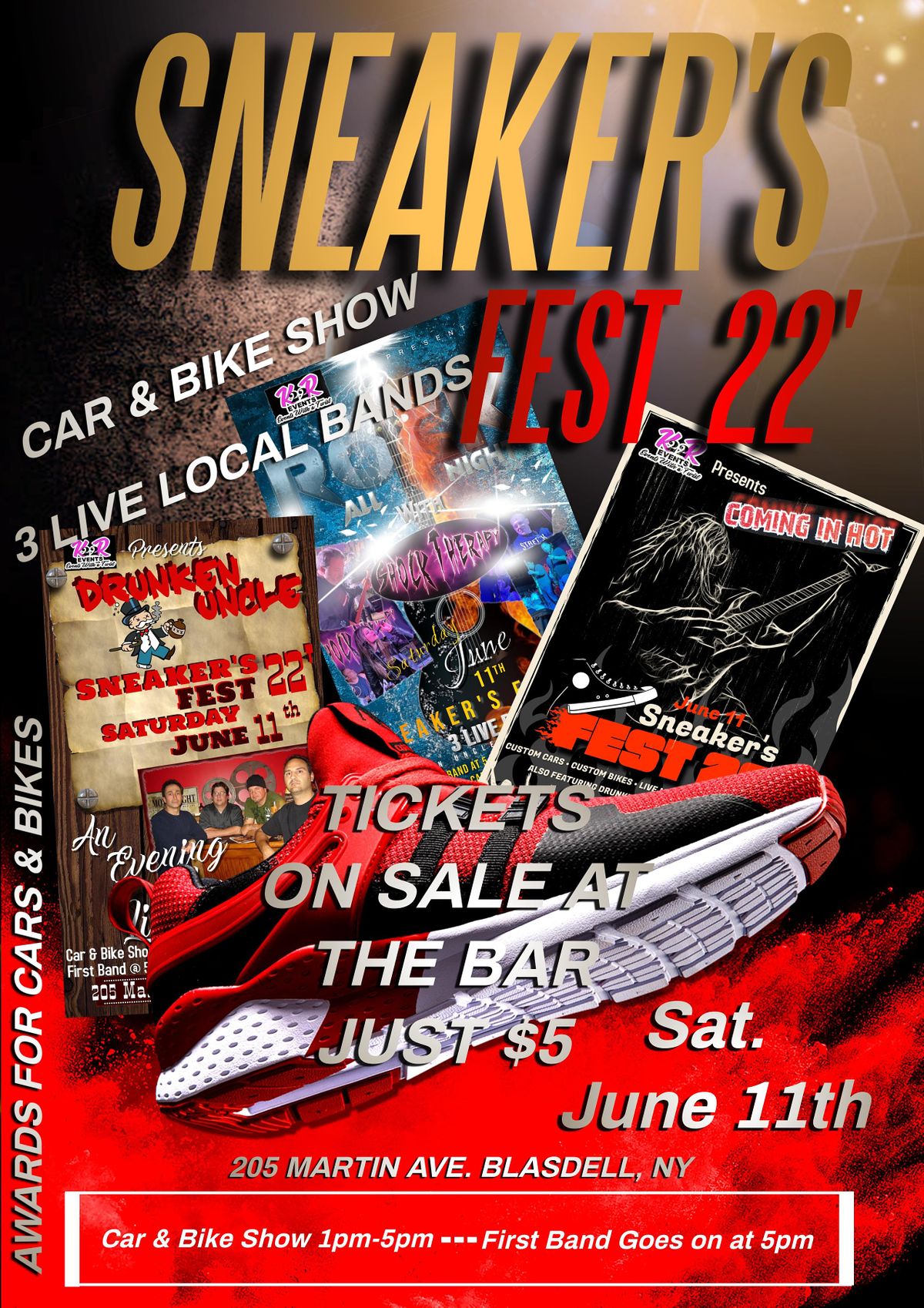 Sneakers Fest 2022 Sneakers bar, Blasdell, NY June 11, 2022