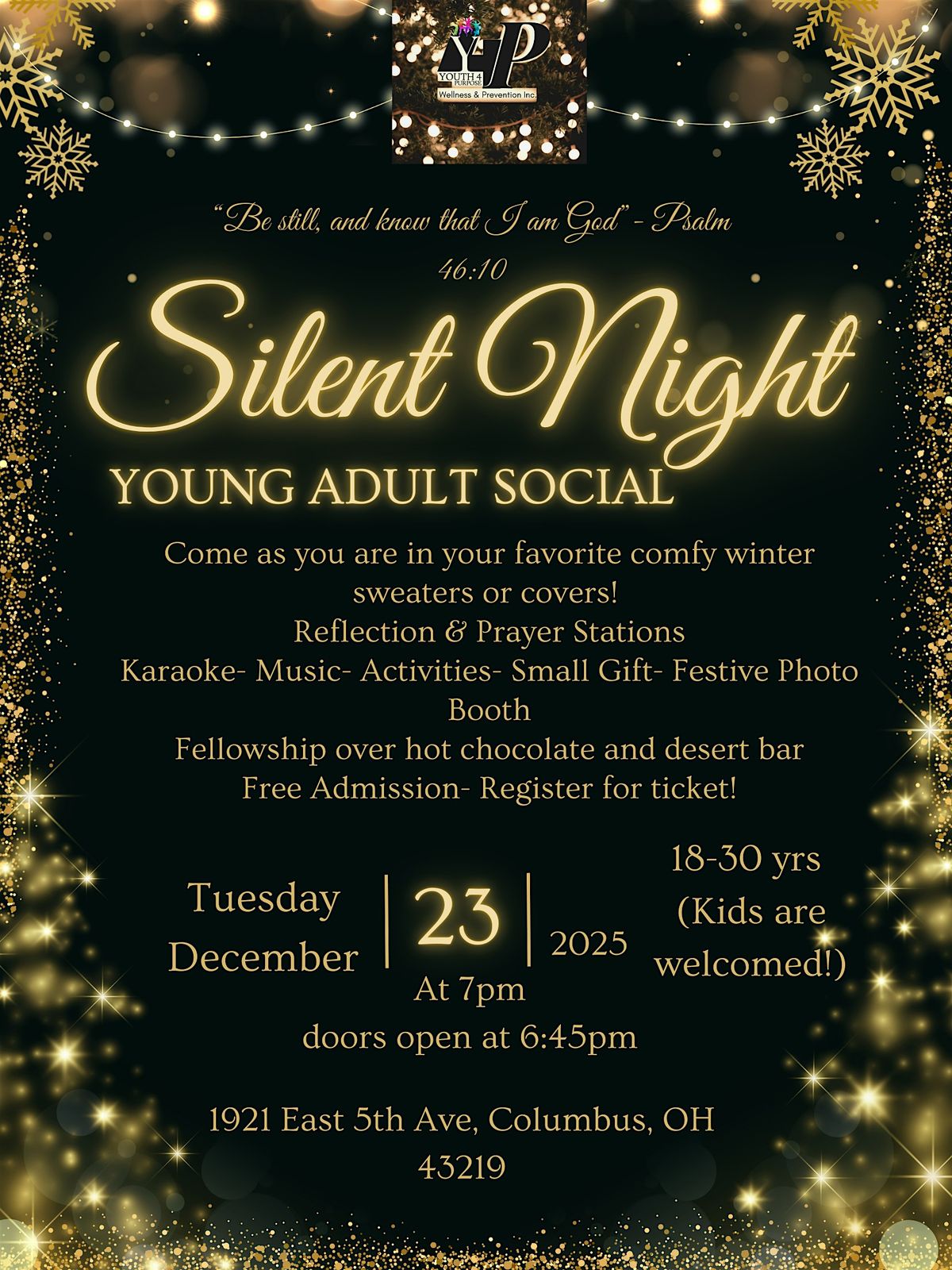 Silent Night: Young Adult Social