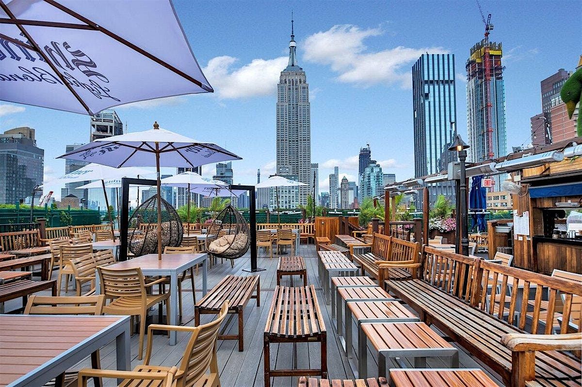 Fintech Startup Networking Rooftop Happy Hour