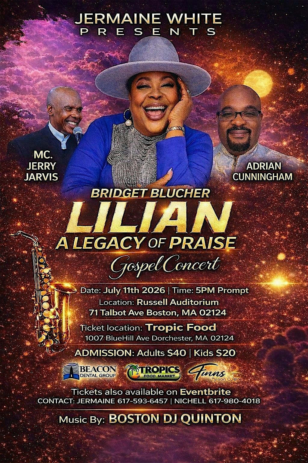 LILIAN A LEGACY OF PRAISE GOSPEL CONCERT
