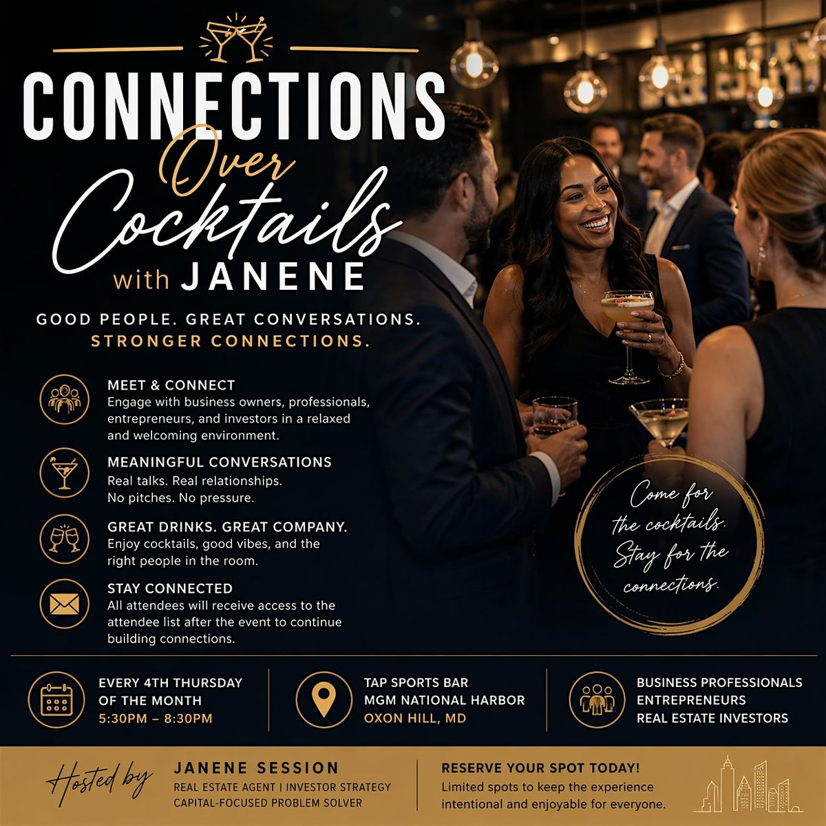 Connections Over Cocktails with Janene