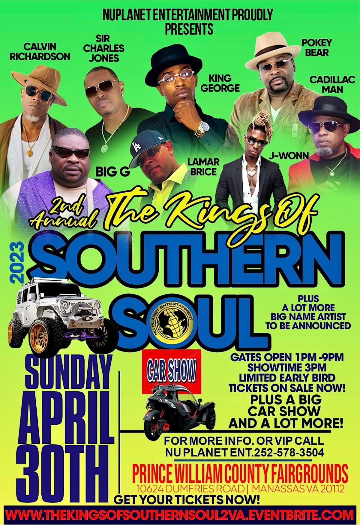 2ND ANNUAL THE KINGS OF SOUTHERN SOUL Prince William County