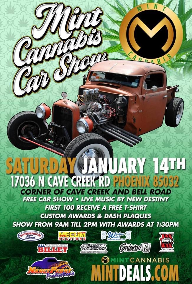 Nancy Perry car show at the Mint 17036 N Cave Creek Rd, Phoenix, AZ