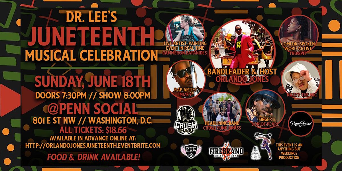 Orlando Jones Celebration Penn Social, Washington, DC