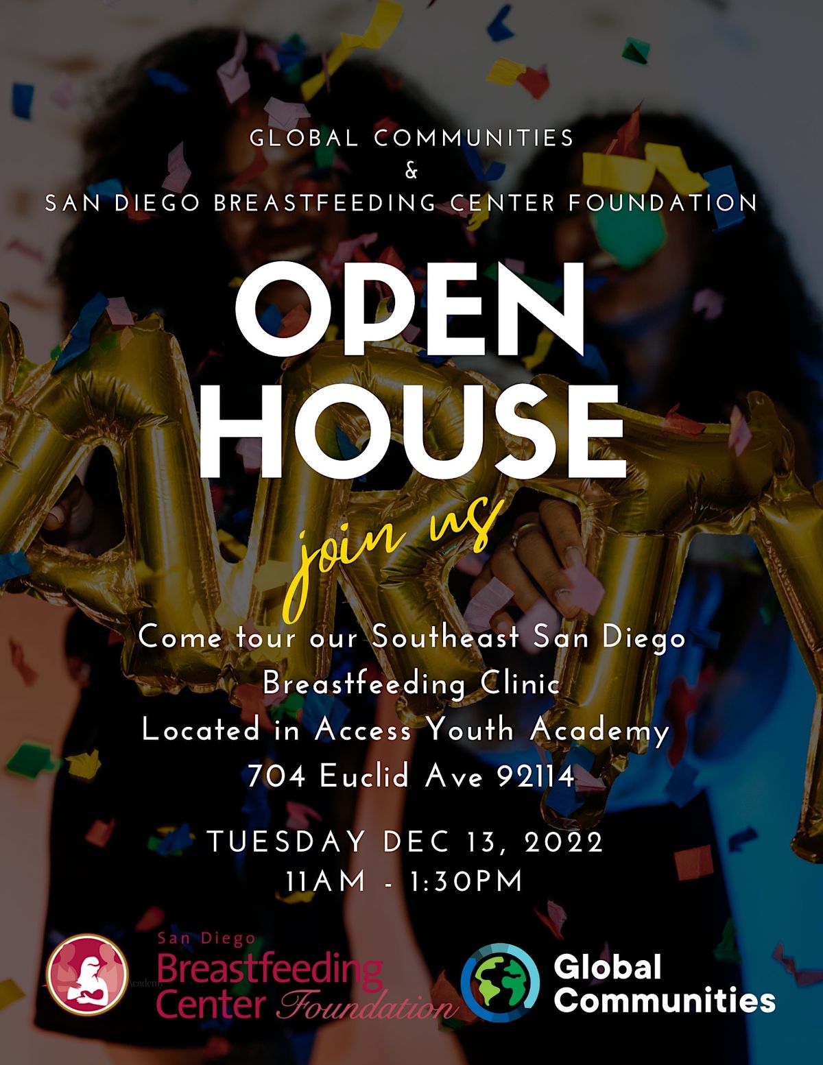 Open House Southeast San Diego Clinic / Lactation Support Group 704