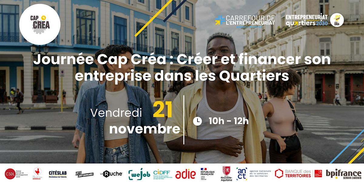 Cap Cr\u00e9a_Cr\u00e9er et financer son entreprise dans les QPV_B\u00e8gles
