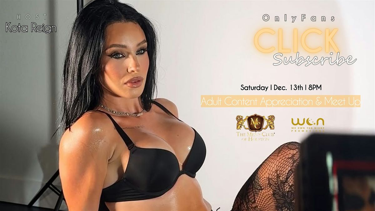 OF & Adult Content Appreciation & Meet-Up Party