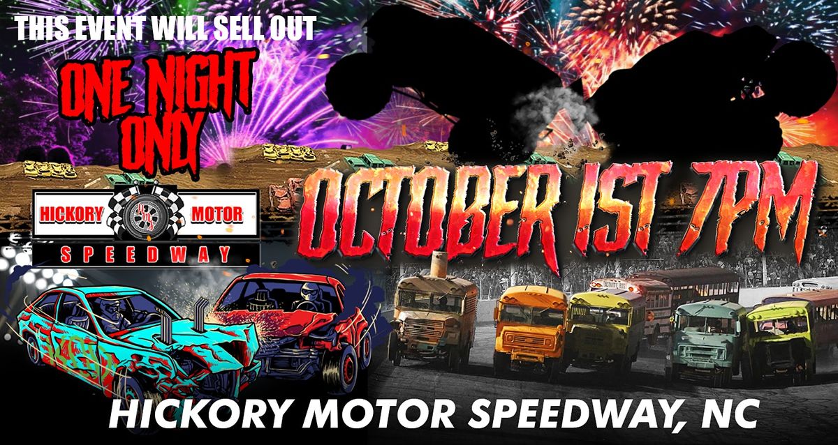 TOUR OF DESTRUCTION HICKORY MOTOR SPEEDWAY, Newton, NC October 1, 2022