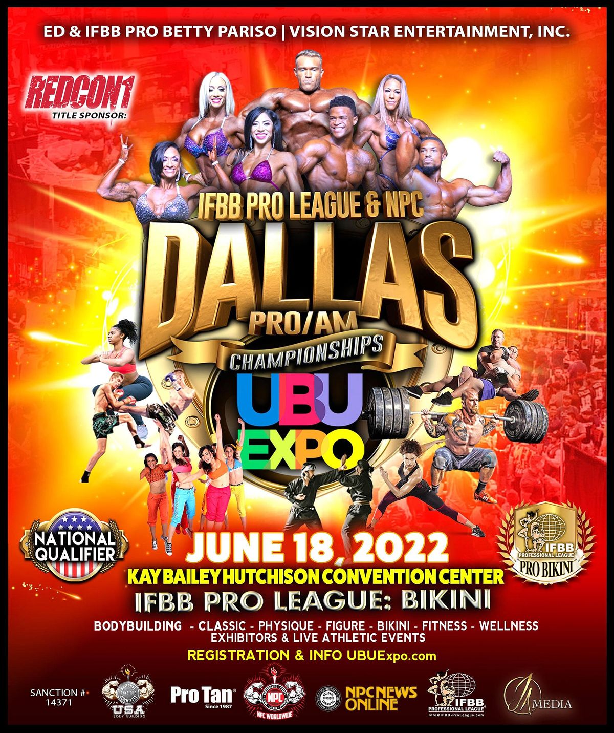 2025 NPC / IFBB Dallas Championships & UBU Expo! Kay Bailey Hutchison