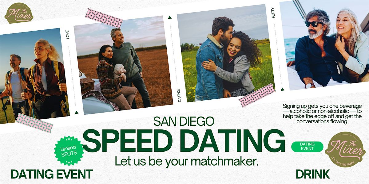 Singles Night: Speed Dating San Diego (30+) | The Mixer \u2013 May 22