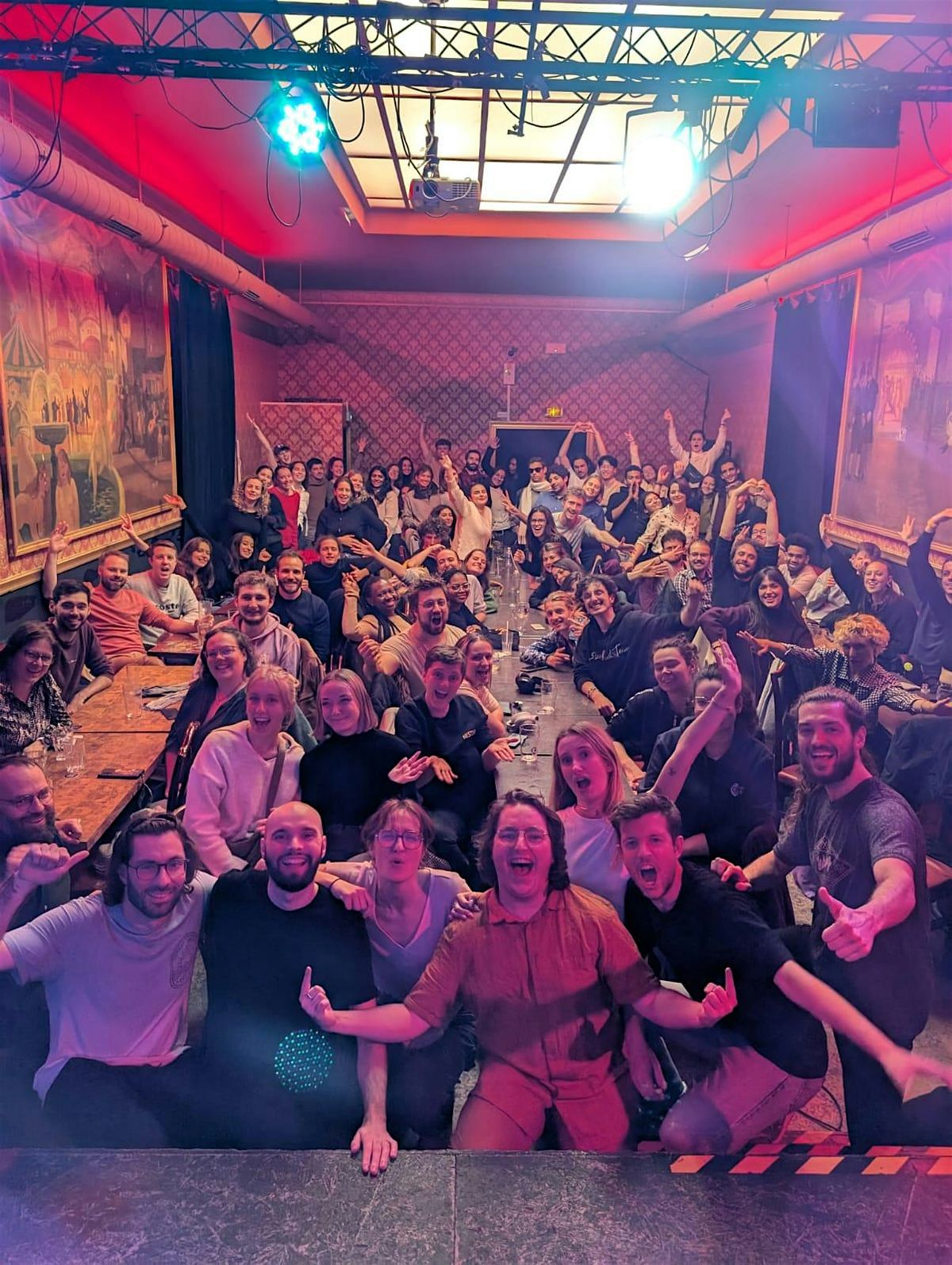 Spectacle d'impro; entr\u00e9e libre et 1 conso obligatoire