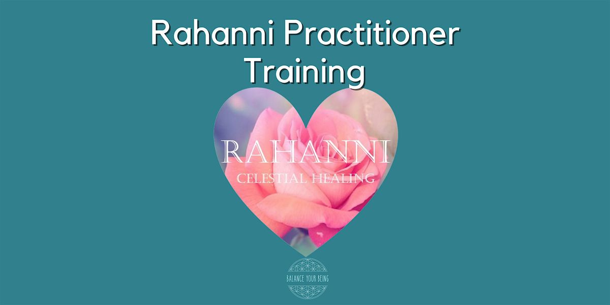 Rahanni Practitioner Training 30th & 31st October