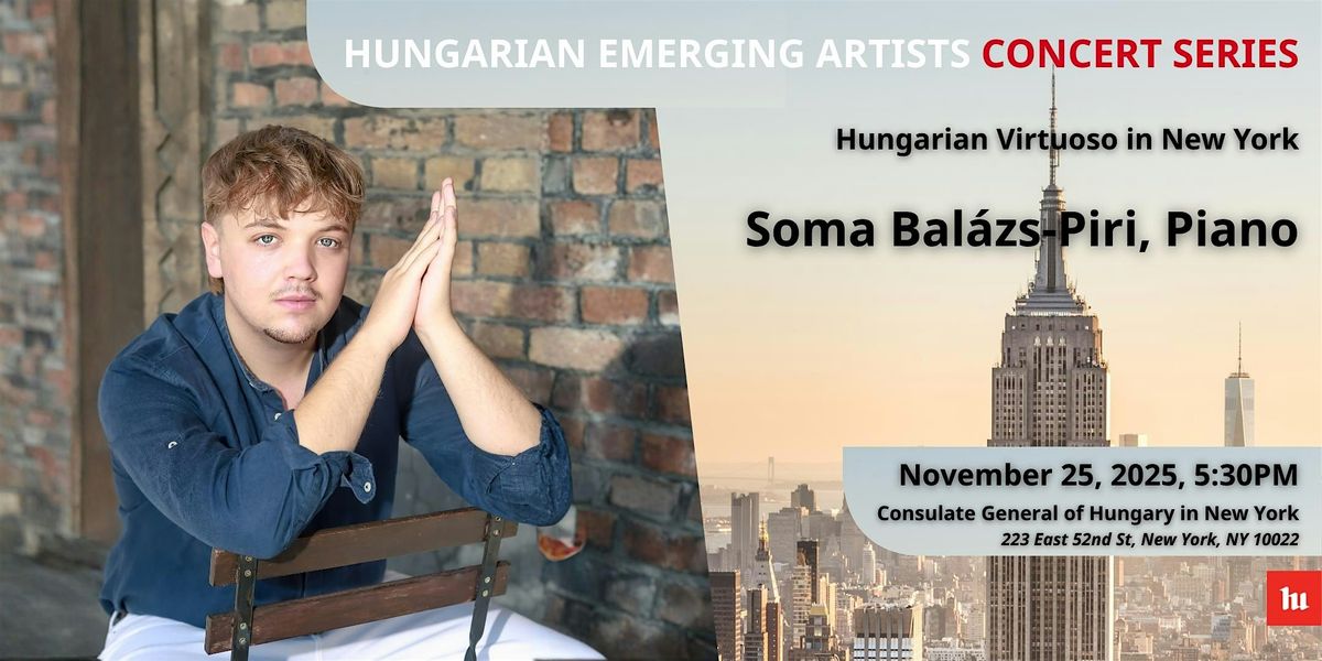 Young Hungarian Piano Virtuoso in New York