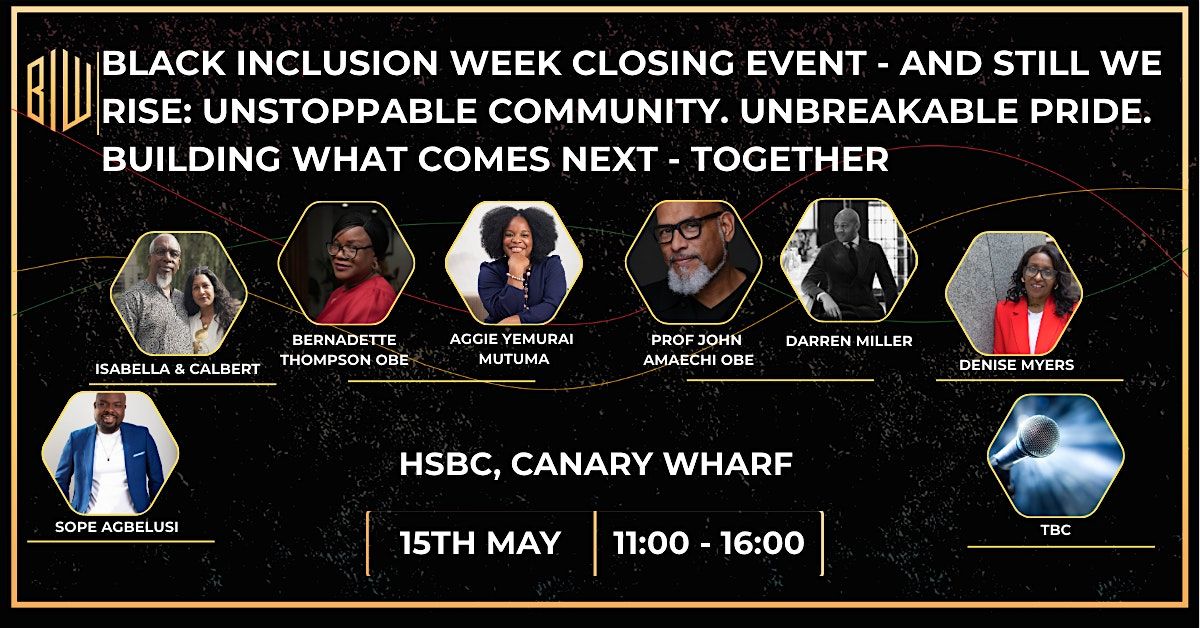 And STILL We Rise: Unstoppable Community. Building What Comes Next Together