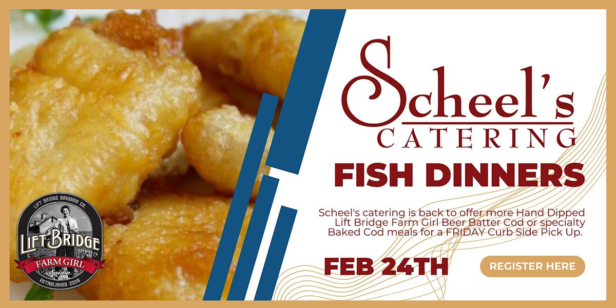 Scheels Catering Curbside Fish Dinner Stillwater Event Center