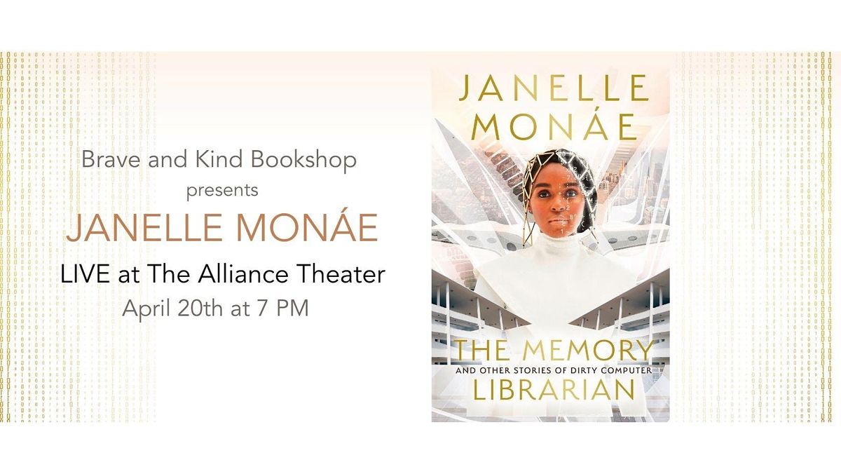 Janelle Mon\u00e1e: The Memory Librarian Book Tour  at the Alliance Theater