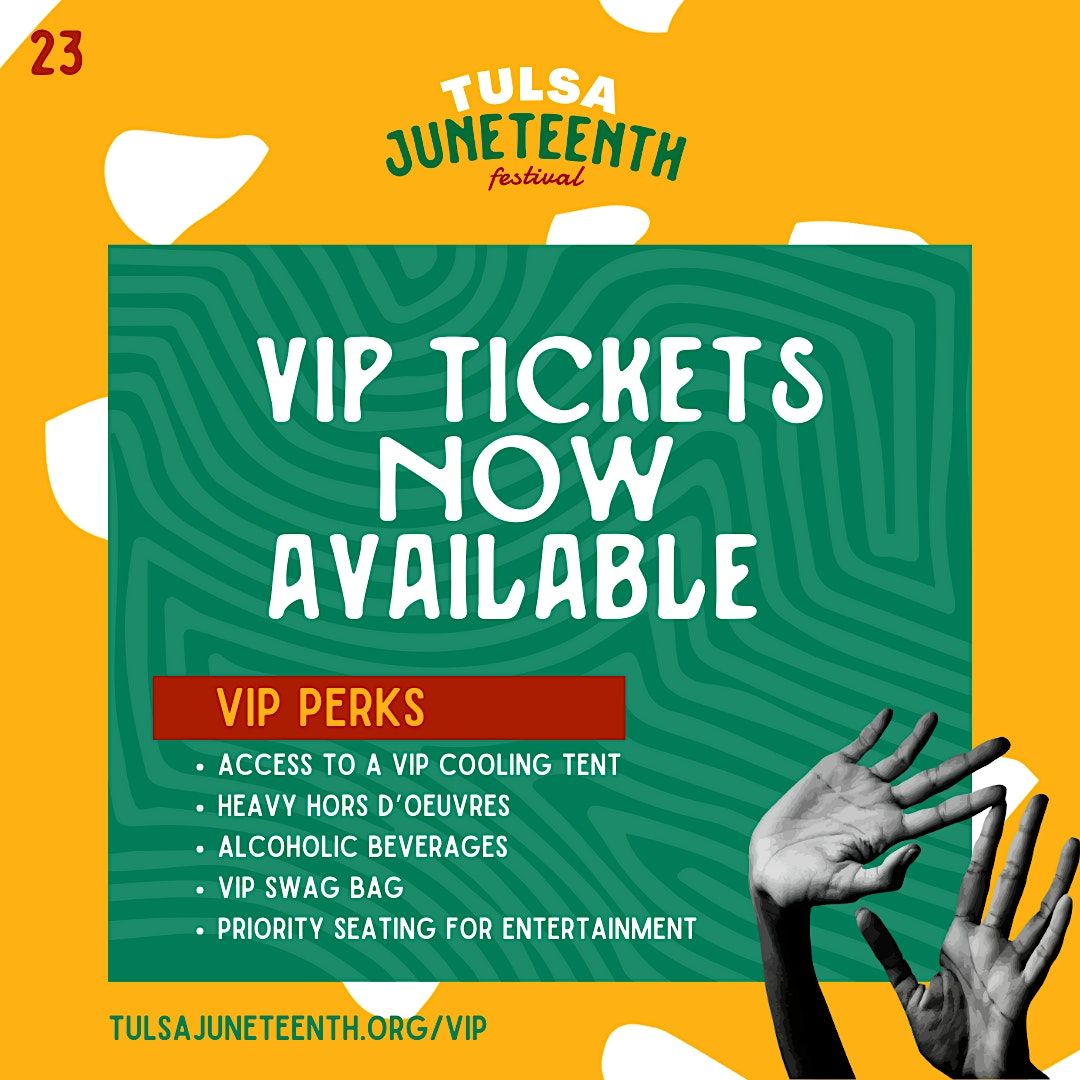 2023 Tulsa Festival VIP Tulsa Festival June