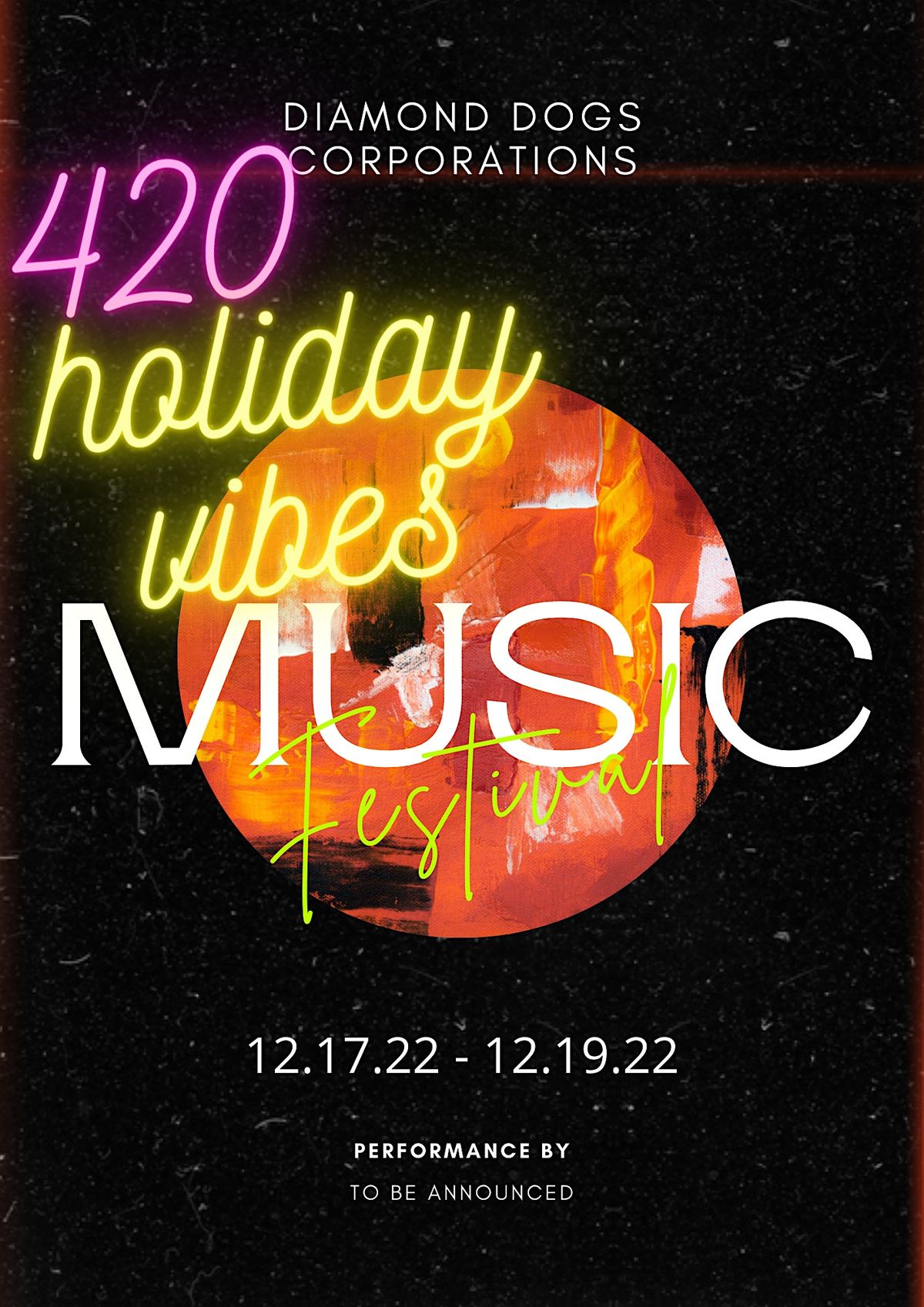 Diamond Dogs Christmas Music Festival East Avenue D6, Lancaster, CA