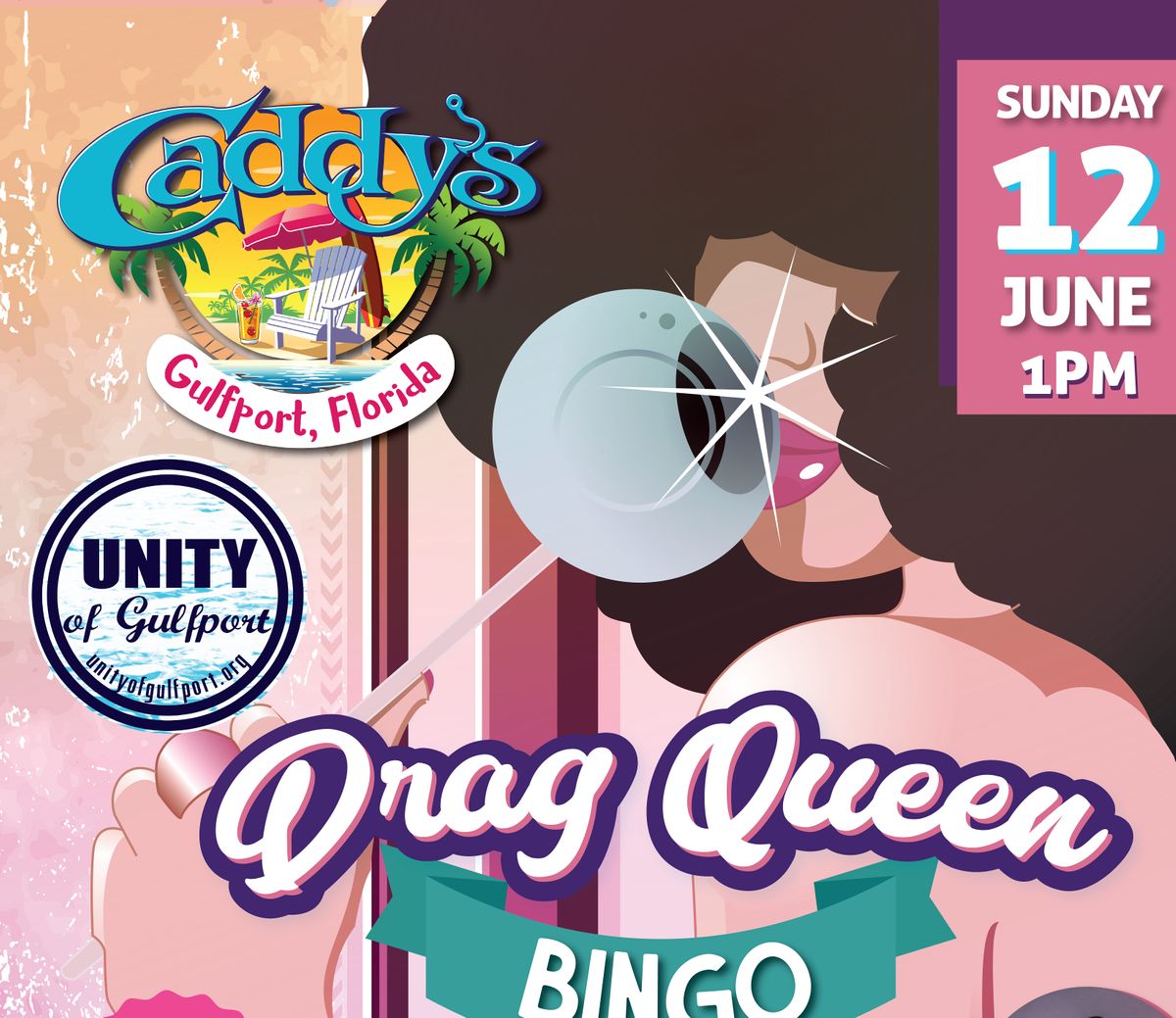 Gulfport Drag Queen Bingo at Caddys in Gulfport Caddy's Gulfport