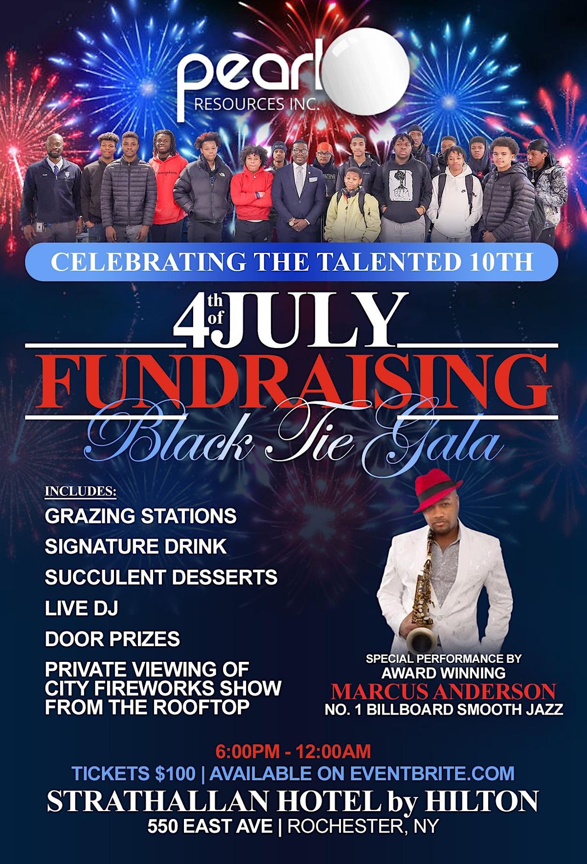 Celebrating the Talented 10th 4th of July Fundraiser Gala The