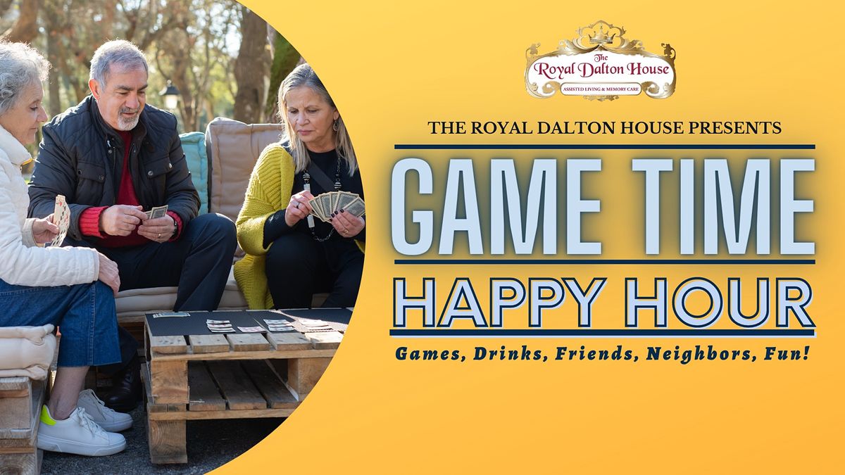 Game Time Happy Hour Game Time Happy Hour