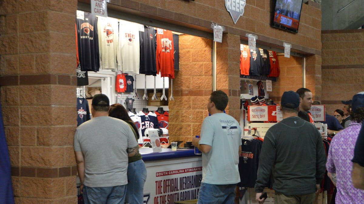 Florida Everblades at South Carolina Stingrays