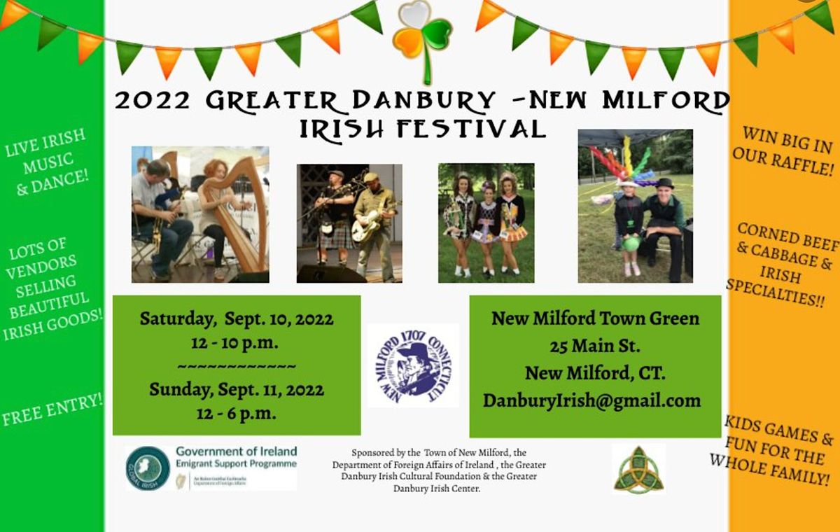 Danbury New Milford Irish Festival New Milford Town Green