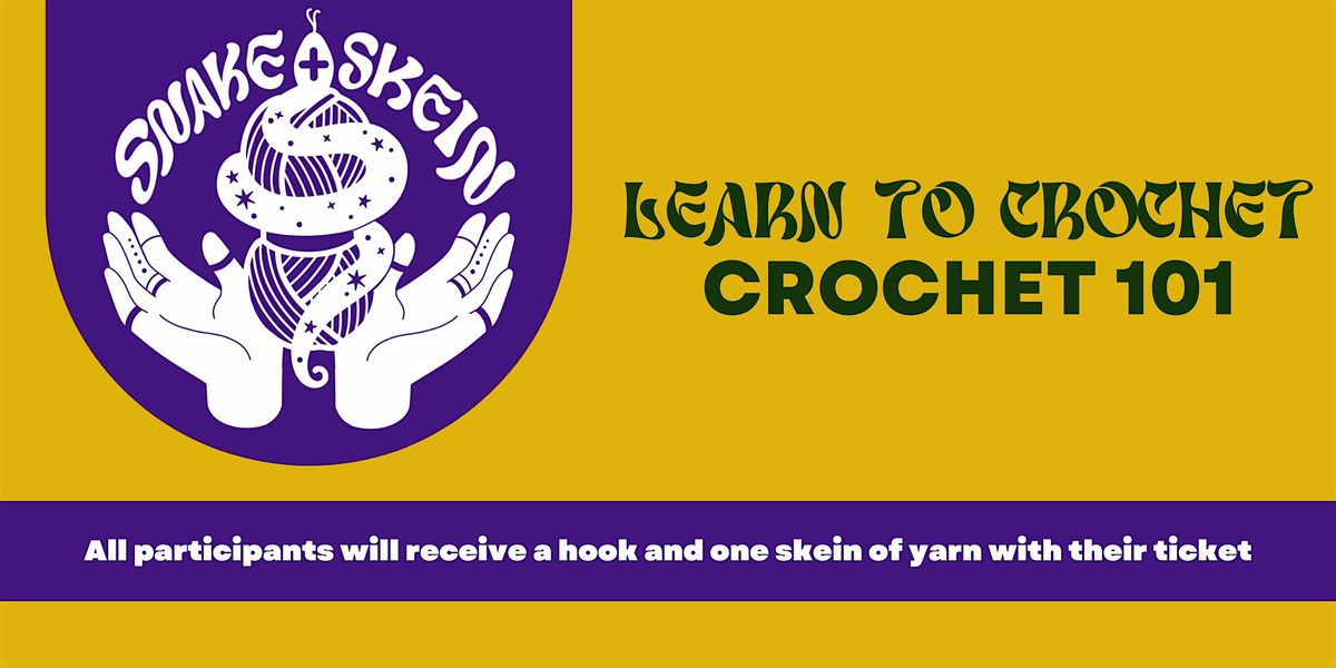 Learn to Crochet: Crochet 101