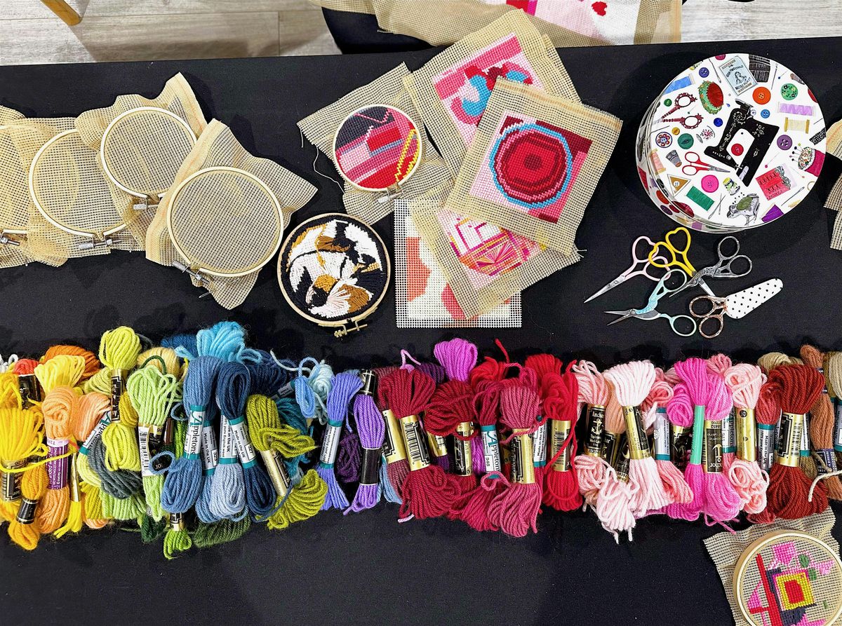Expressive Needlepoint Tapestry Workshop