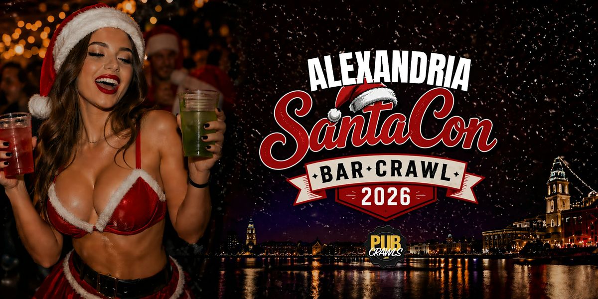 Alexandria SantaCon Bar Crawl 2026