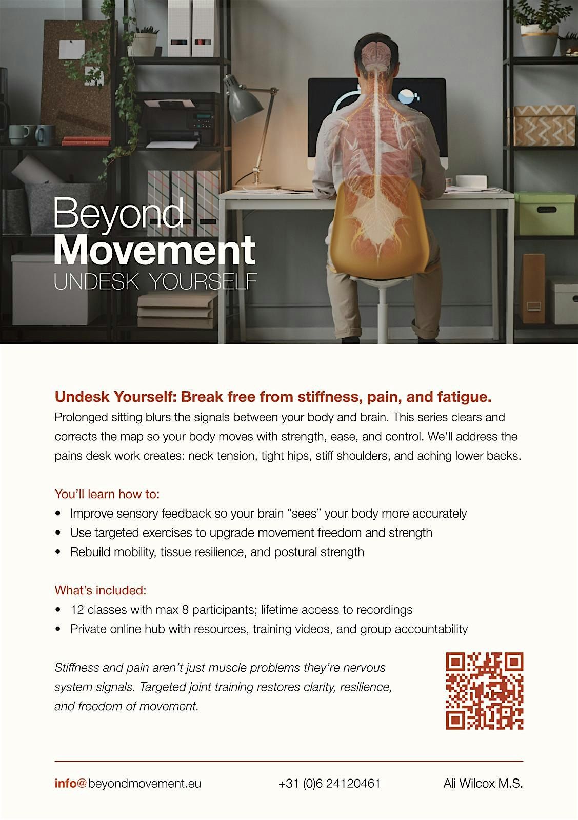 Undesk Yourself- Closed group classes