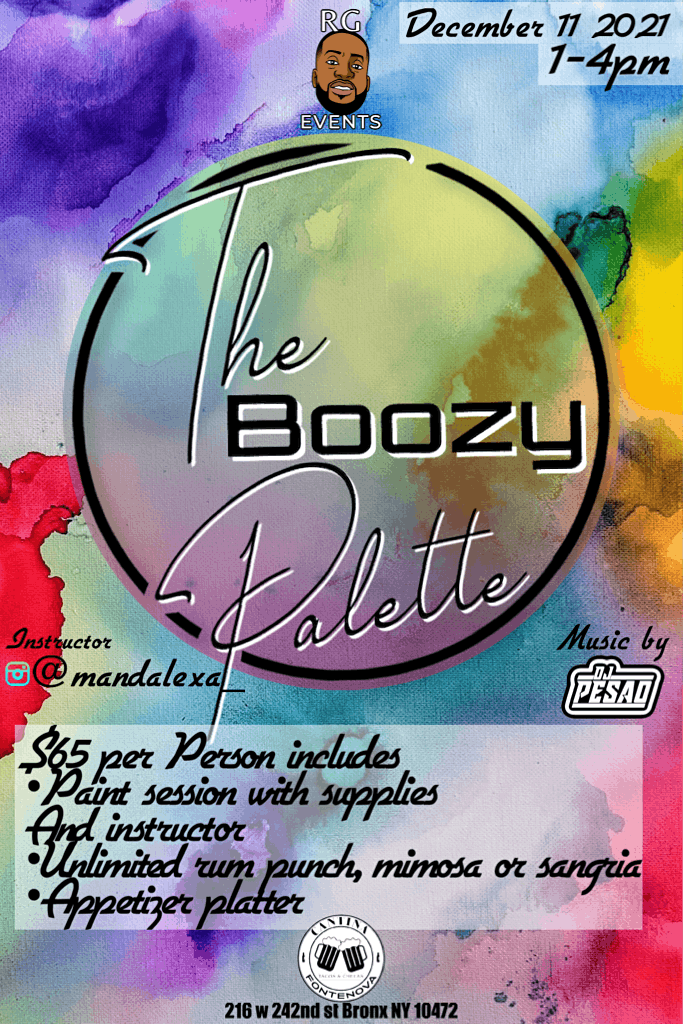 BOOZY PALETTE BY RG EVENTS