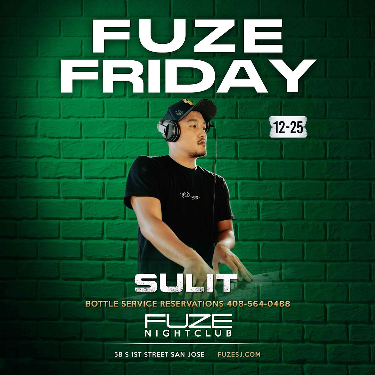 FUZE FRIDAY DECEMBER 26TH SULIT