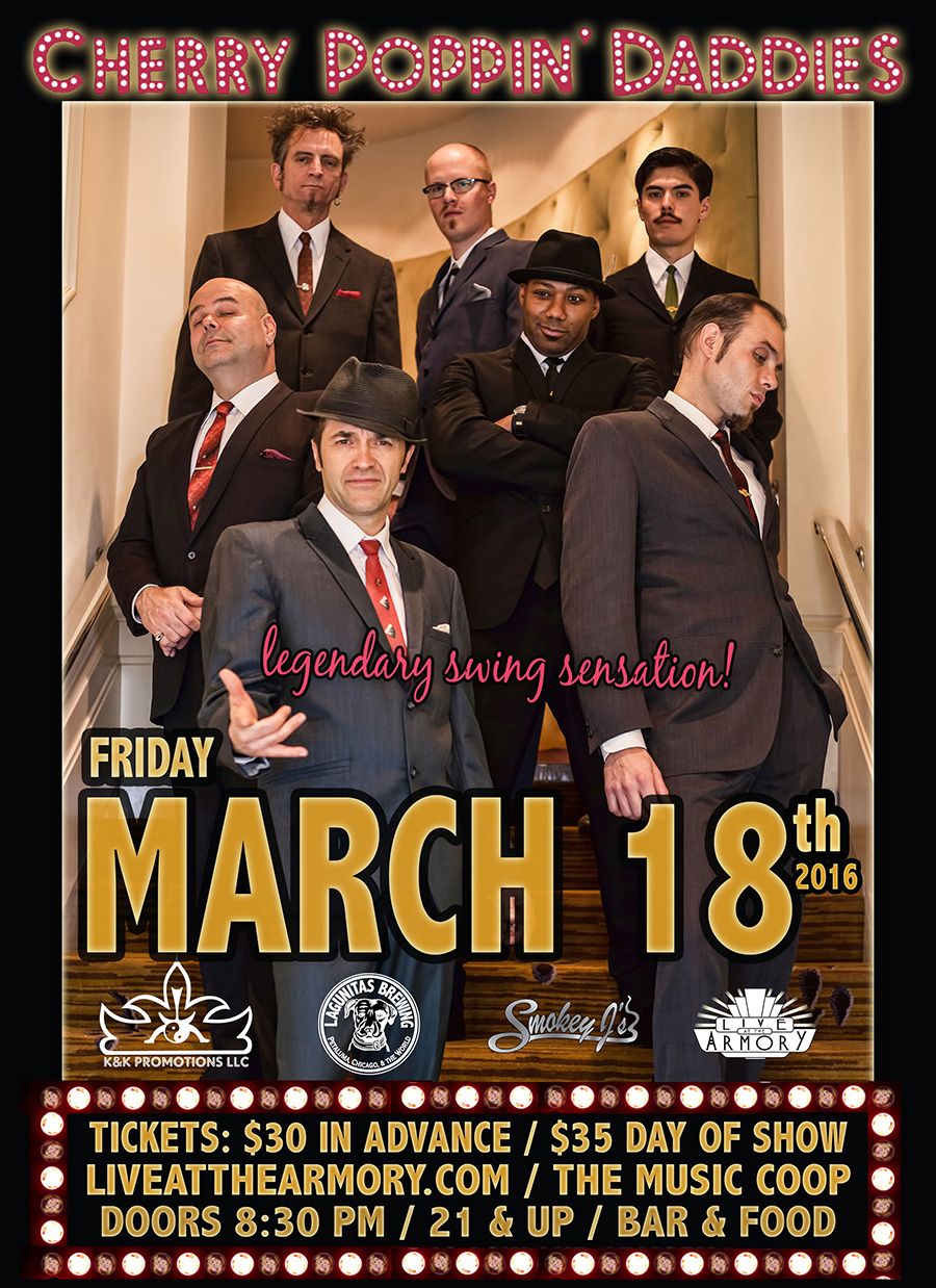 Cherry Poppin Daddies at Des Plaines Theatre