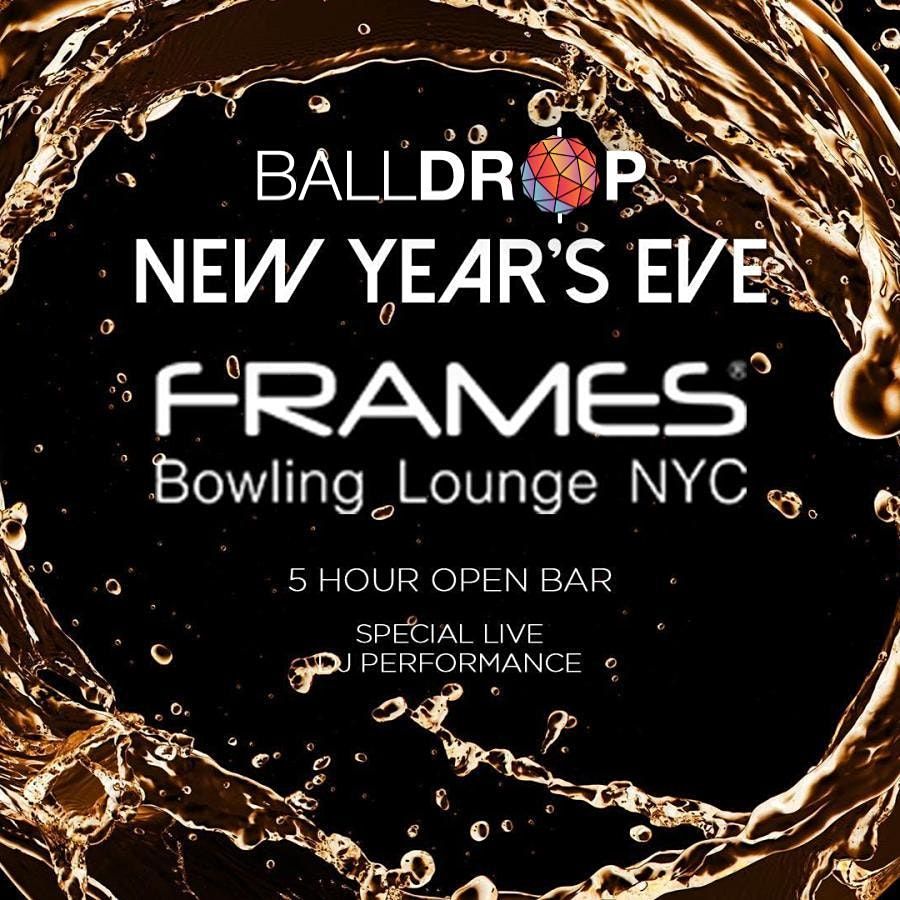 Frames Bowling Lounge Times Square New Years Eve Frames Bowling