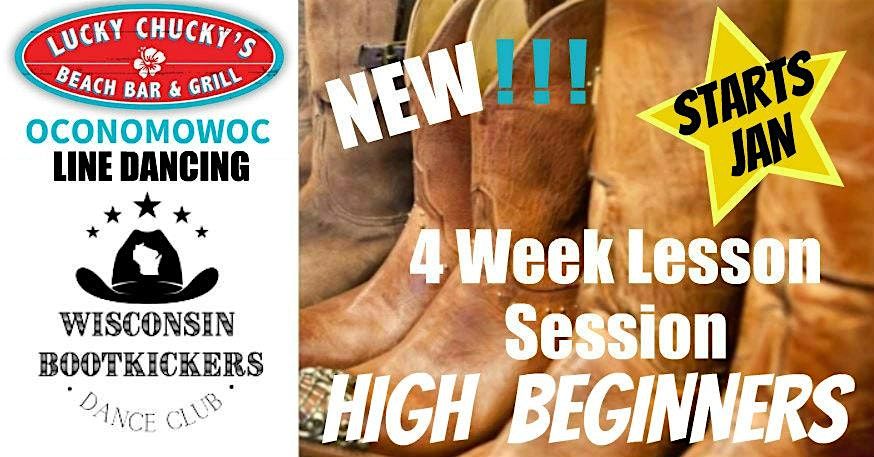 Line Dance Lessons High Beginners 4 Week Session - Oconomowoc