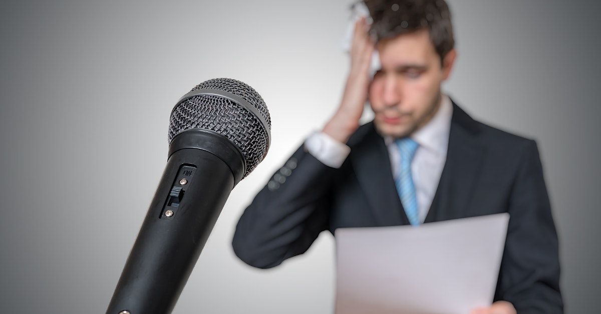 Conquer Your Fear of Public Speaking-SLO - Virtual Free Trial Class