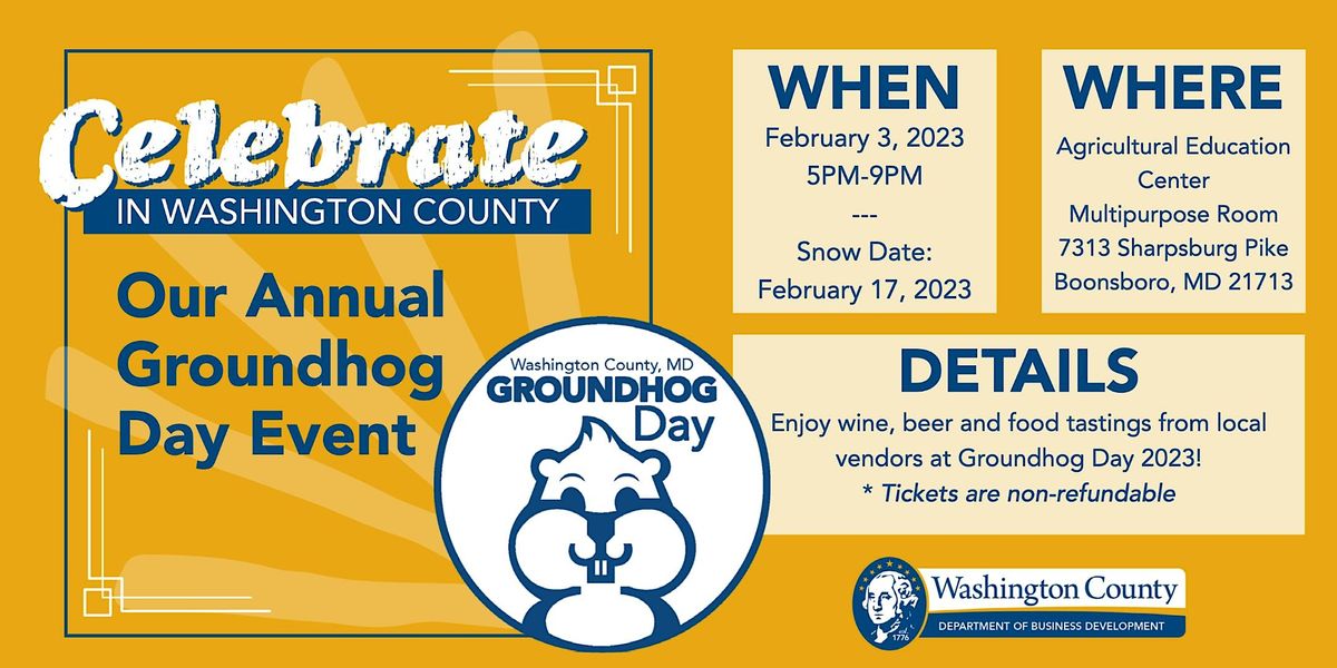 Groundhog Day 2023 | Washington County Agricultural Education Center