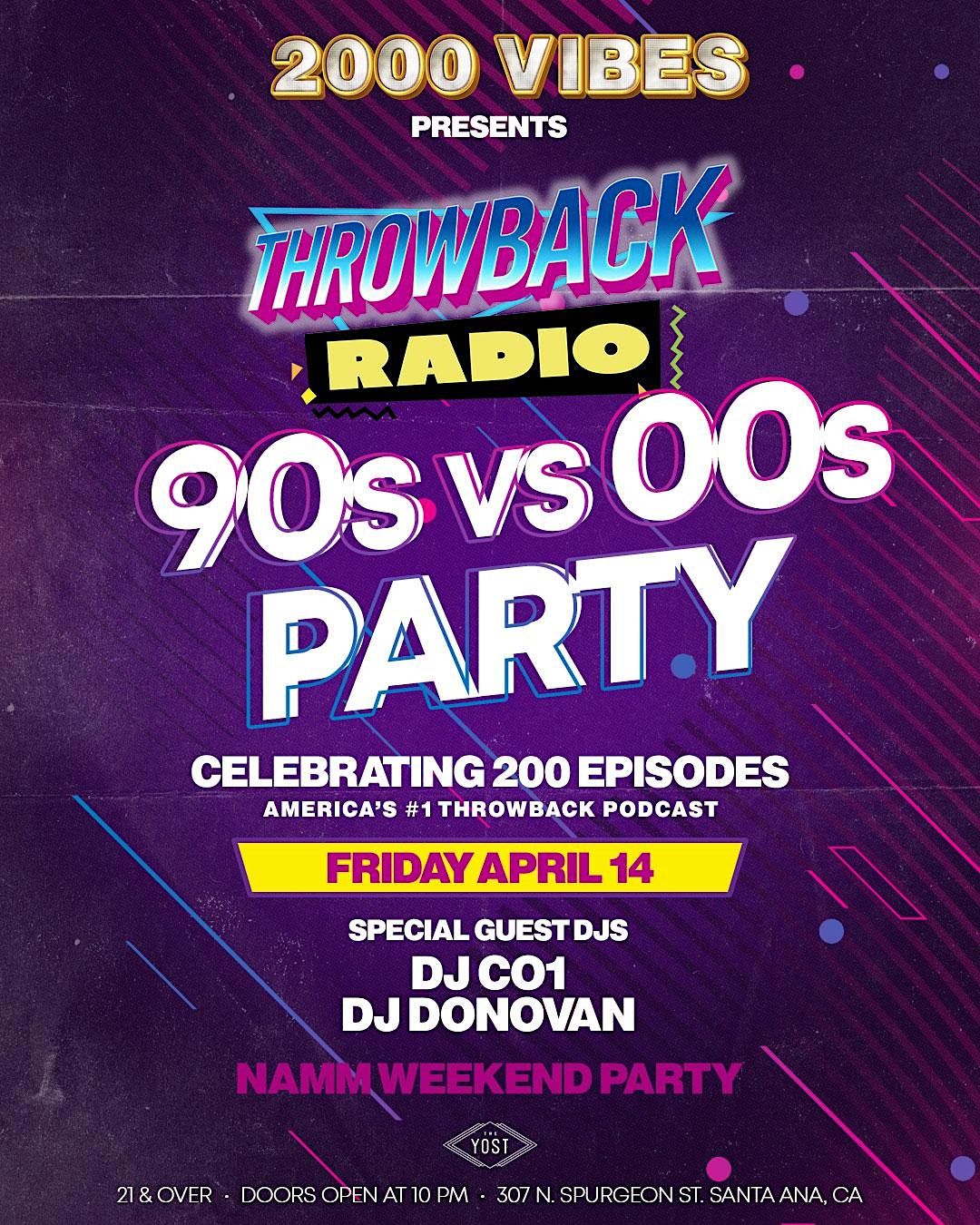 2000S Timeline-90s-vs-00s-party at Yost Theater, Santa Ana on 14th ...