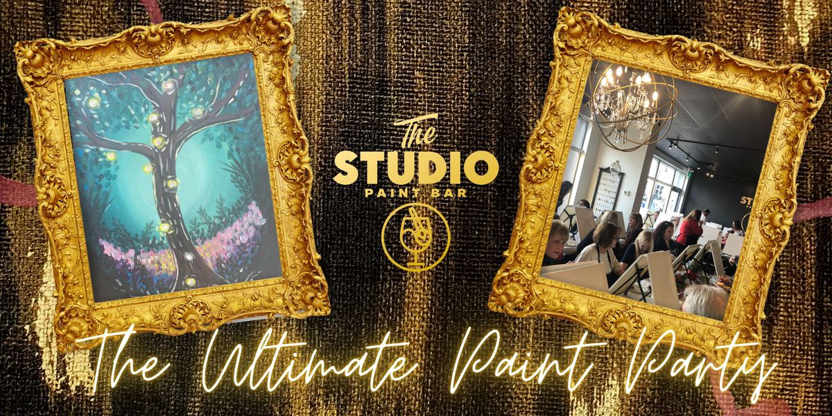 Of Ferns and Fairies Studio Paint Party The Studio Paint Bar, Mississauga, ON July 23, 2022