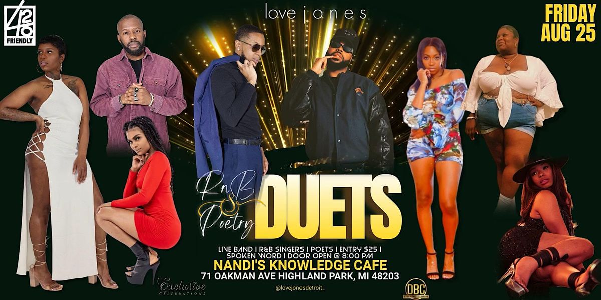 Love Jones - R&B and Poetry w\/ AJ McQueen