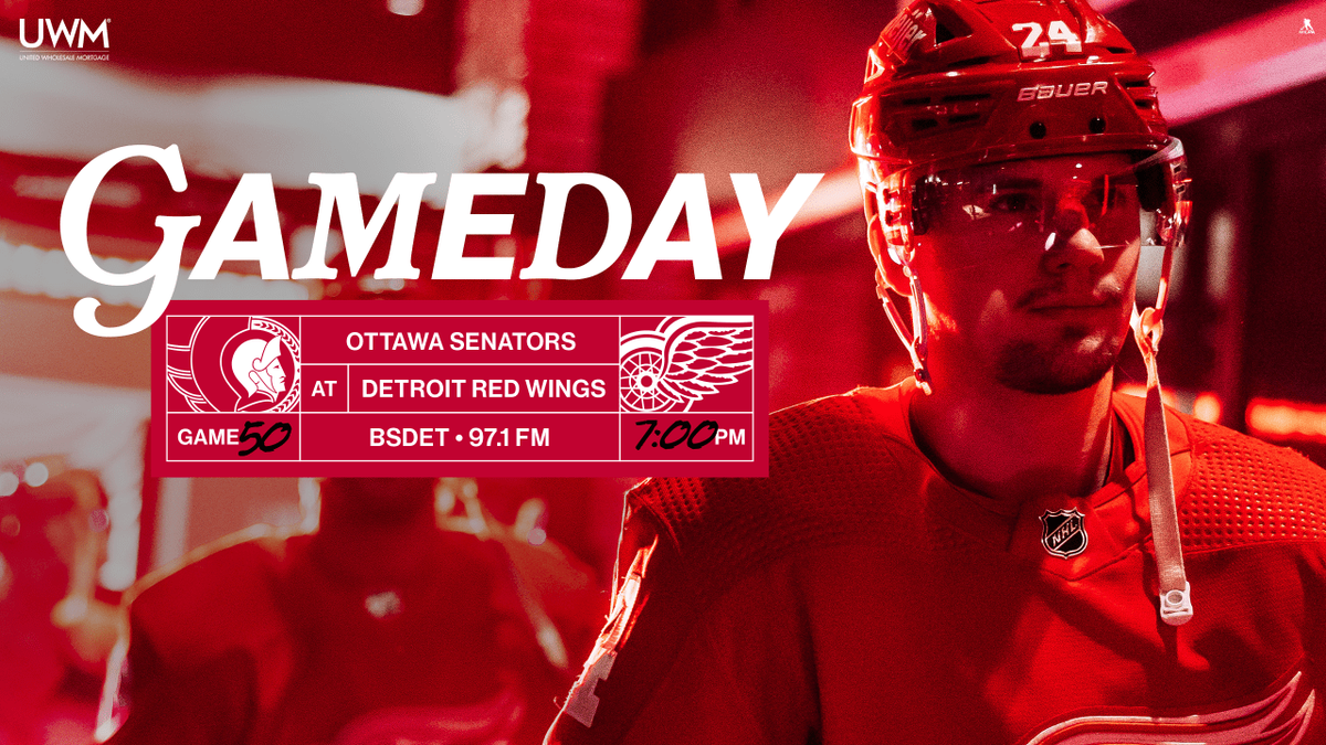 Parking Ottawa Senators at Detroit Red Wings