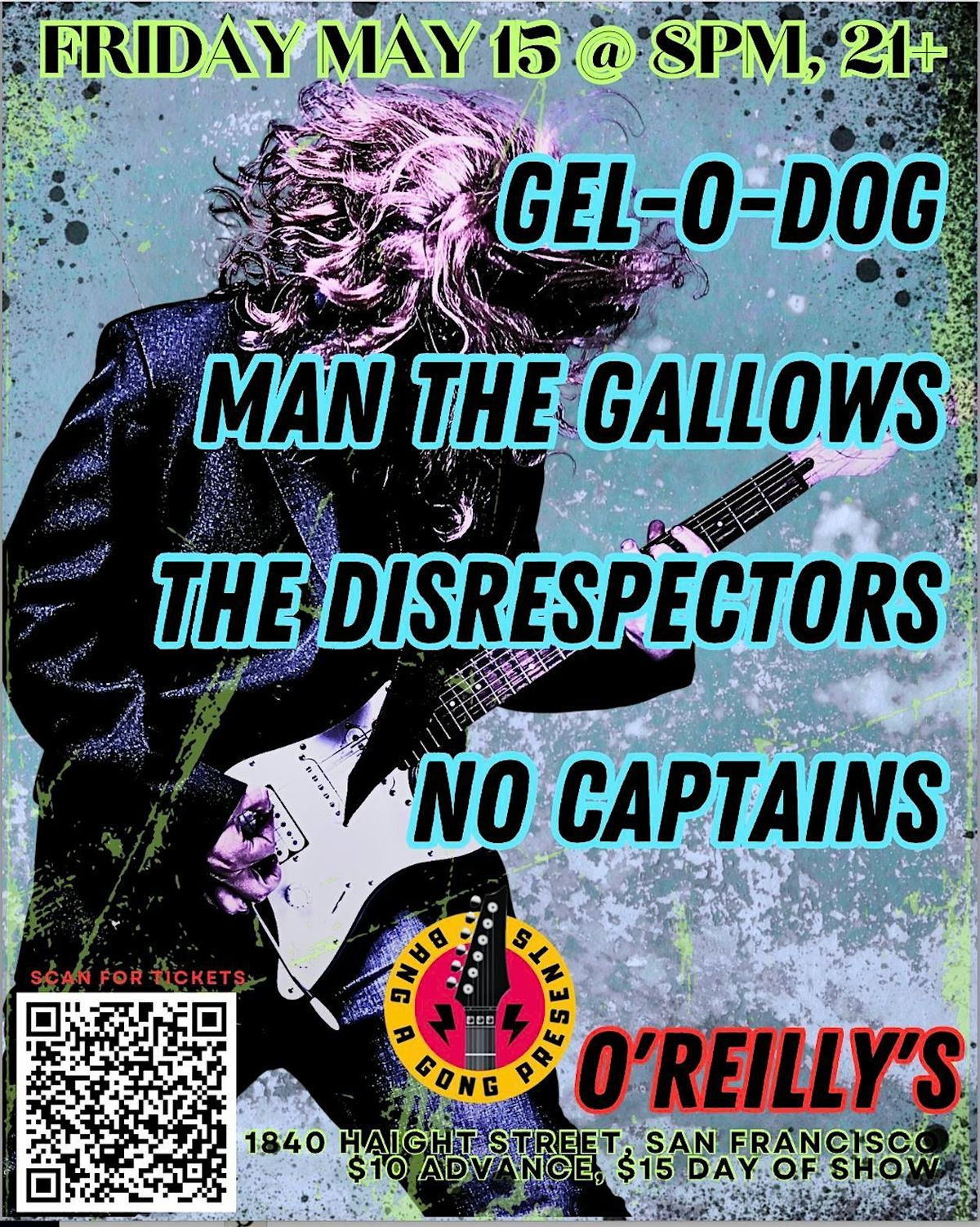 GEL-O-DOG|MAN THE GALLOWS|THE DISRESPECTORS | NO CAPTAINS
