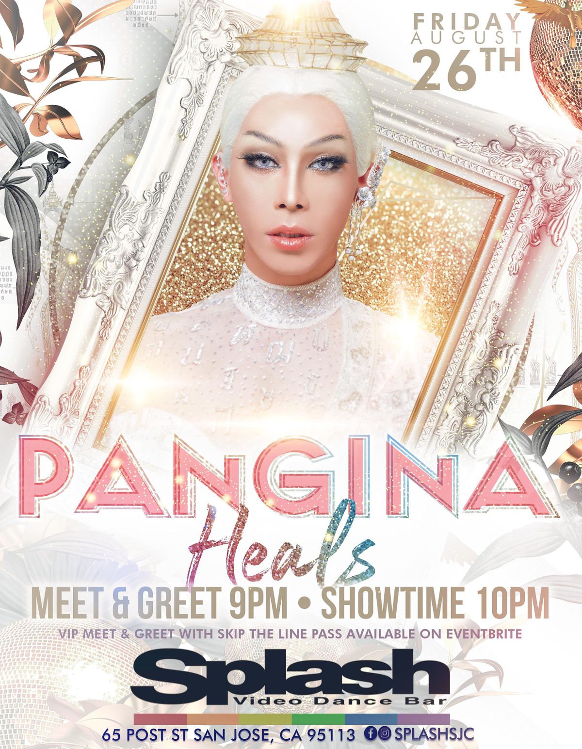PANGINA HEALS AT SPLASH SAN JOSE at Splash Bar Inc, San Jose on 26th ...